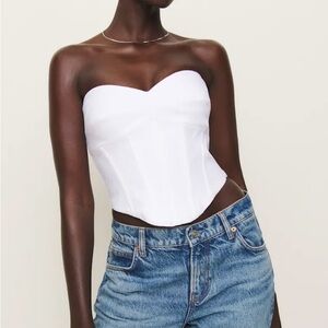 NWOT Reformation Pacie Linen Top